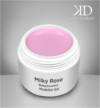 Milky Rose Baby Boomer Modeling Gel Karl Diamond 50 ml
